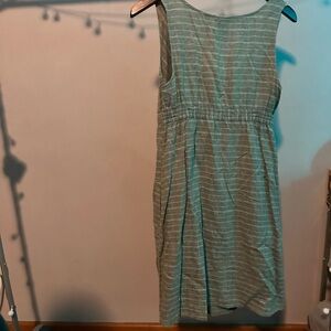 Summer Faux wrap dress, sage green